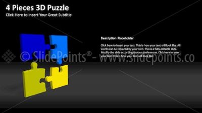 3D Puzzles PowerPoint Editable Templates – Slide 17