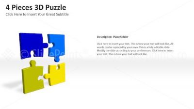 3D Puzzles PowerPoint Editable Templates – Slide 2