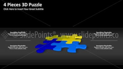 3D Puzzles PowerPoint Editable Templates – Slide 26