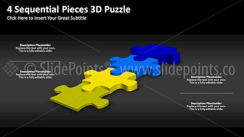 3D Puzzles PowerPoint Editable Templates – Slide 28