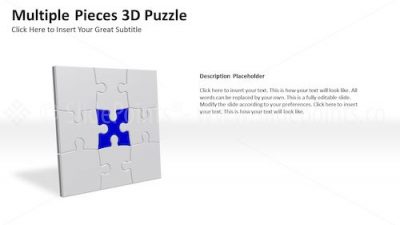 3D Puzzles PowerPoint Editable Templates – Slide 4