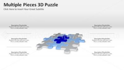 3D Puzzles PowerPoint Editable Templates – Slide 9