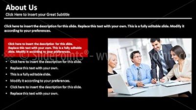 About Us PowerPoint Editable Templates – Slide 27