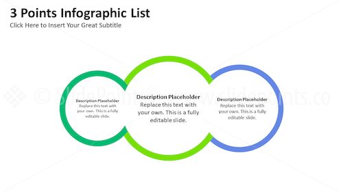 Infographic Lists PowerPoint Editable Templates – Slide 2