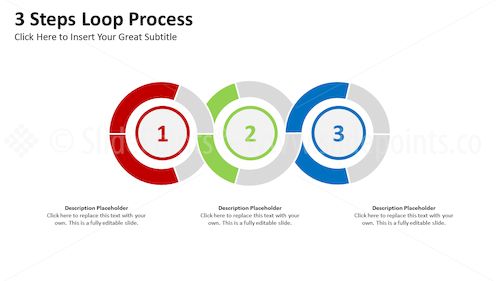 Loops PowerPoint - Premium PowerPoint editable templates e-shop