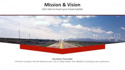 Mission and Vision editable template