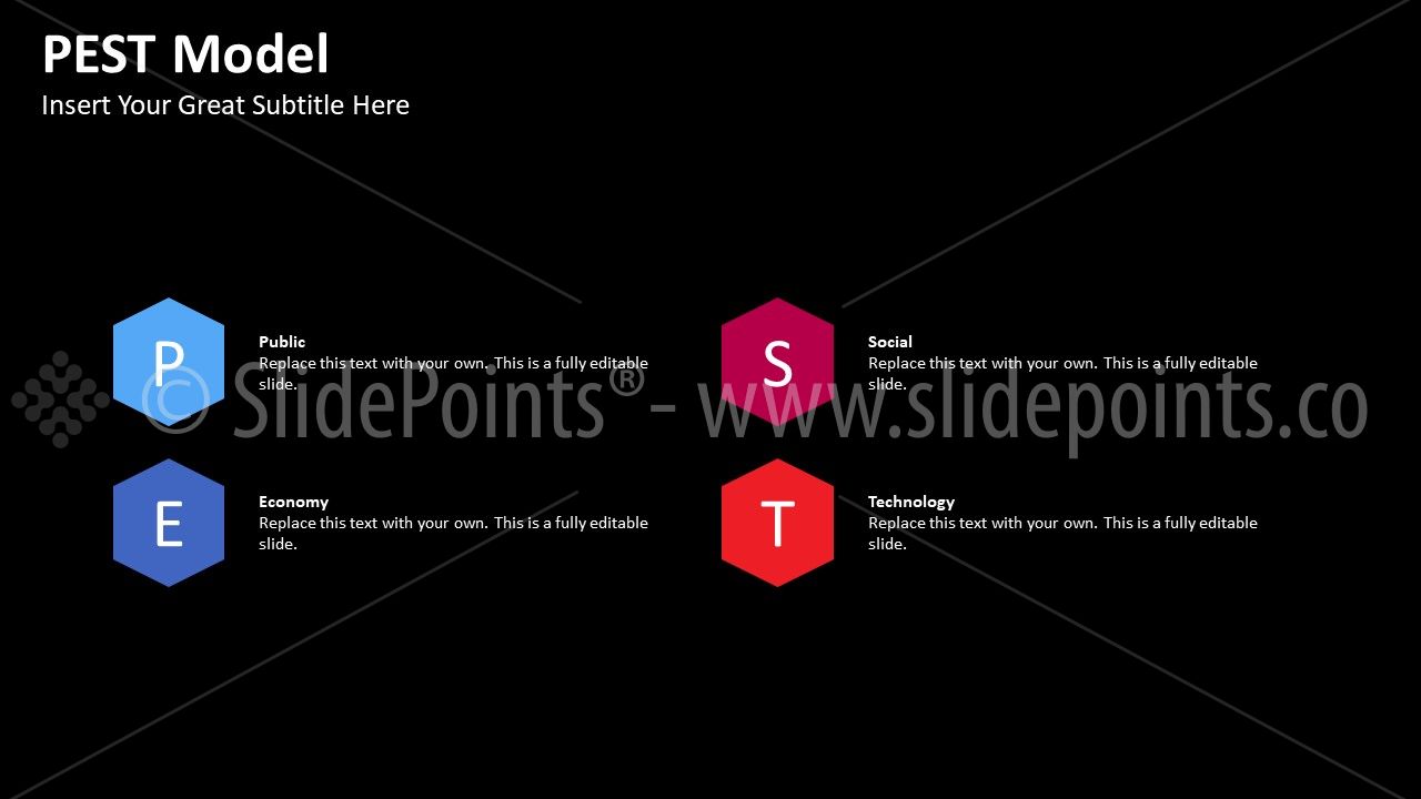 PEST-PESTEL Model PowerPoint Editable Templates (19)