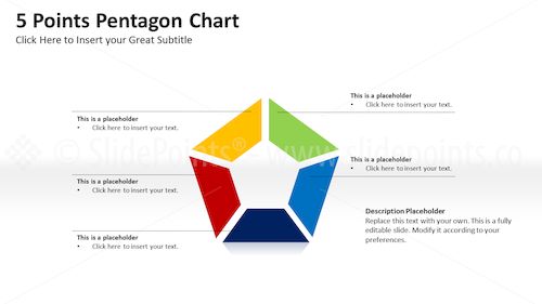 Pentagons PowerPoint Editable Templates – Slide 1