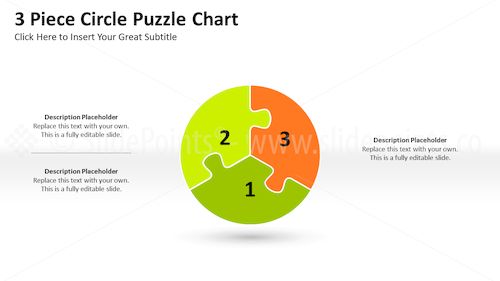 cotton delinquency radium Puzzle Circles PowerPoint | Premium PowerPoint editable templates e-shop