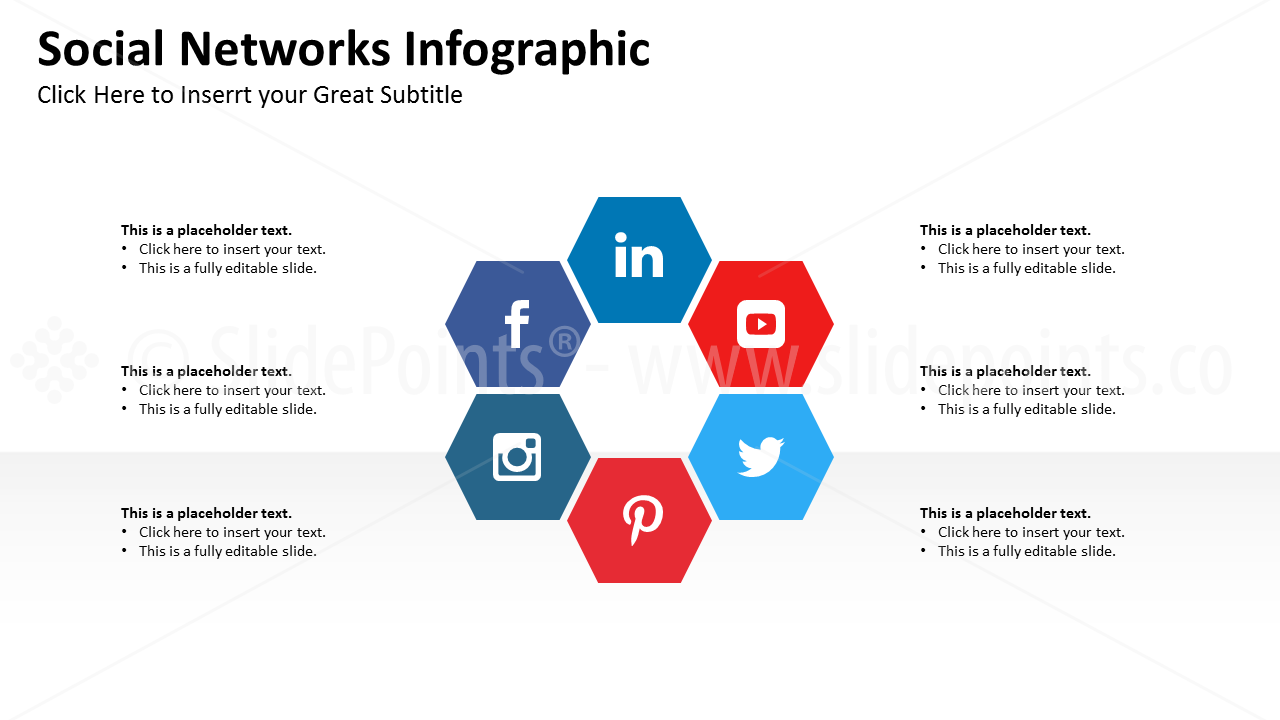 Social media infographic slides