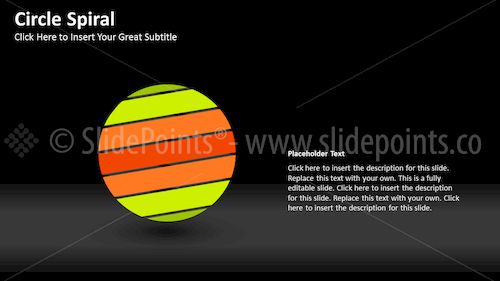 Spirals PowerPoint Editable Templates – Slide 11