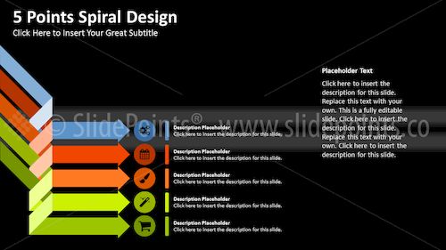 Spirals PowerPoint Editable Templates – Slide 13