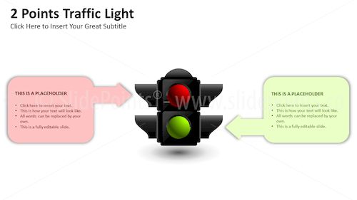 Traffic Lights PowerPoint Editable Templates – Slide 10
