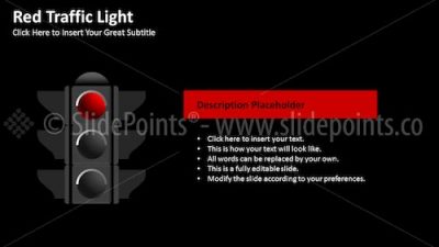Traffic Lights PowerPoint Editable Templates – Slide 26
