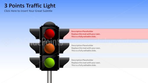 Traffic Lights PowerPoint Editable Templates – Slide 7