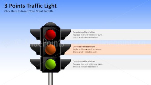 Traffic Lights PowerPoint Editable Templates – Slide 8