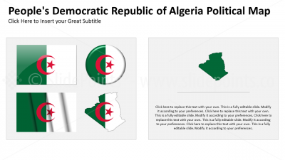 Algeria Vector Maps PowerPoint Editable Templates (6)