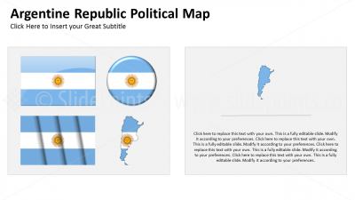 Argentina Vector Maps PowerPoint Editable Templates (16)