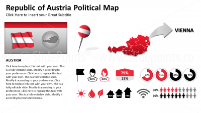 Austria Vector Maps PowerPoint Editable Templates (21)