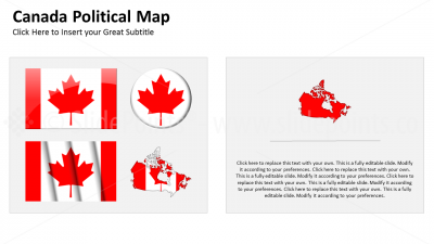 Canada Vector Maps PowerPoint Editable Templates (62)