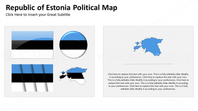 Estonia Vector Maps PowerPoint Editable Templates (112)