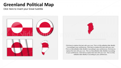 Greenland Vector Maps PowerPoint Editable Templates (136)