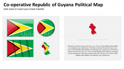 Guyana Vector Maps PowerPoint Editable Templates (148)