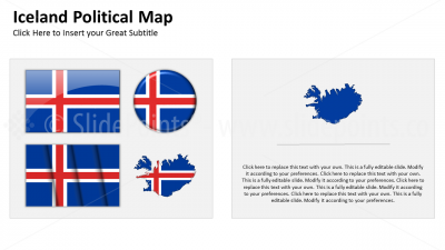 Iceland Vector Maps PowerPoint Editable Templates (156)