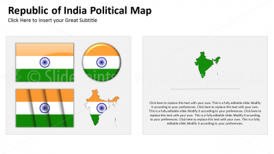 India Vector Maps PowerPoint Editable Templates (158)