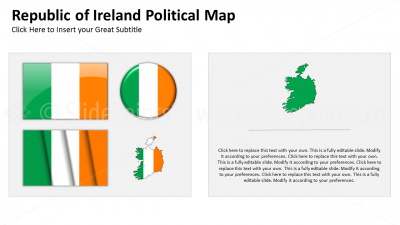 Ireland Vector Maps PowerPoint Editable Templates (166)