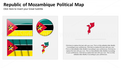 Mozambique Vector Maps PowerPoint Editable Templates (234)