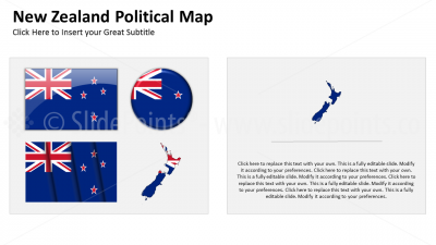 New Zealand Vector Maps PowerPoint Editable Templates (246)