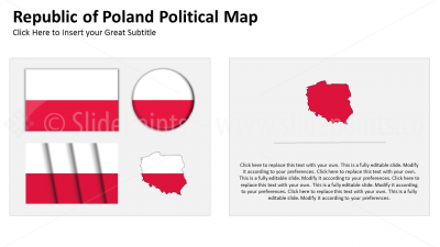 Poland Vector Maps PowerPoint Editable Templates (276)