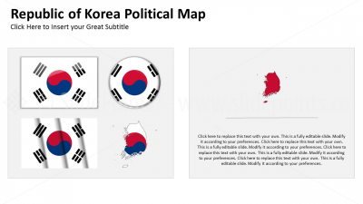 South Korea Vector Maps PowerPoint Editable Templates (328)