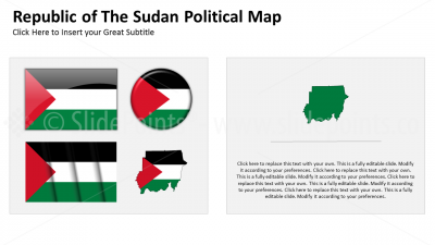 Sudan Vector Maps PowerPoint Editable Templates (336)
