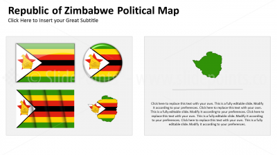 Zimbabwe Vector Maps PowerPoint Editable Templates (400)